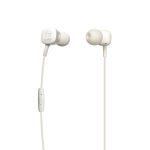 SBS Stereo wired Earset with answer key, jack 3.5 mm , White