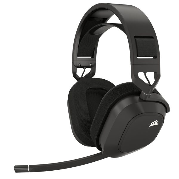 Corsair HS80 Max Wireless RGB Gaming Headset with Spatial Audio (Carbon) (CA-9011295-EU)