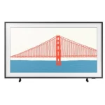 SAMSUNG TV 55'' LS03, G, THE FRAME, 3840X2160 UHD, QUANTUM PROCC. 4K, QLED, SMART, 3400 PQI, HDR 10+, HDMIx4, USBx2, ETHERNET, BLUETOOTH, CHARCOAL Black