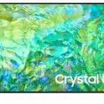 SAMSUNG TV 85'' CU8072, G, 3840X2160 UHD, CRYSTAL PROCESSOR 4K, SMART, 2200 PQI, MOTION XCELERATOR, HDR10+, HDMIx3, USBx2, GAME MODE, ETHERNET, BLUETOOTH, AIRSLIM, BLACK
