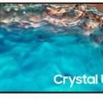 SAMSUNG TV 55'' BU8072, G, 3840X2160 UHD, CRYSTAL PROCESSOR 4K, SMART, 2200 PQI, MOTION XCELERATOR, HDR10+, HDMIx3, USBx2, GAME MODE, Ethernet, Bluetooth, Air slim, Black