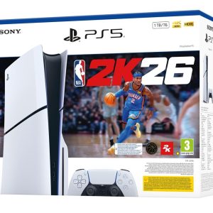 Sony Playstation 5 PS5 Slim Standard Edition D Chassis 1TB With Game Voucher NBA 2K26