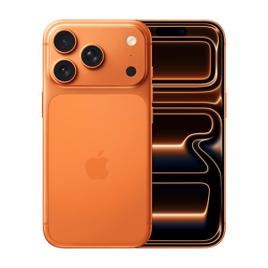 iPhone 17 Pro with triple-lens camera and edge-to-edge display