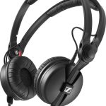 Sennheiser HD 25 Wired On Ear DJ Headphones Black