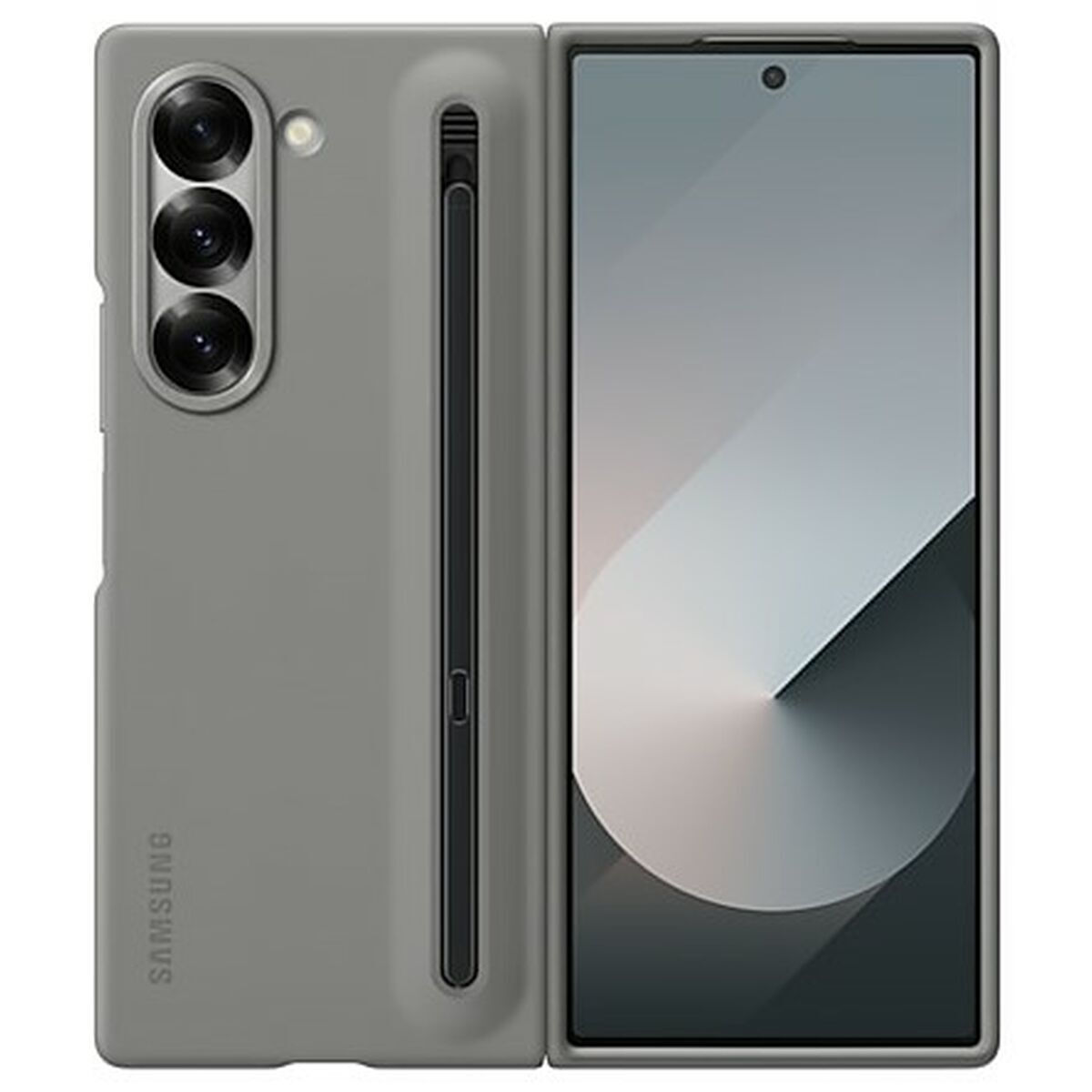 Samsung Protective Cover with S Pen for Galaxy Z Fold 6 Grey EF-OF95PCJE