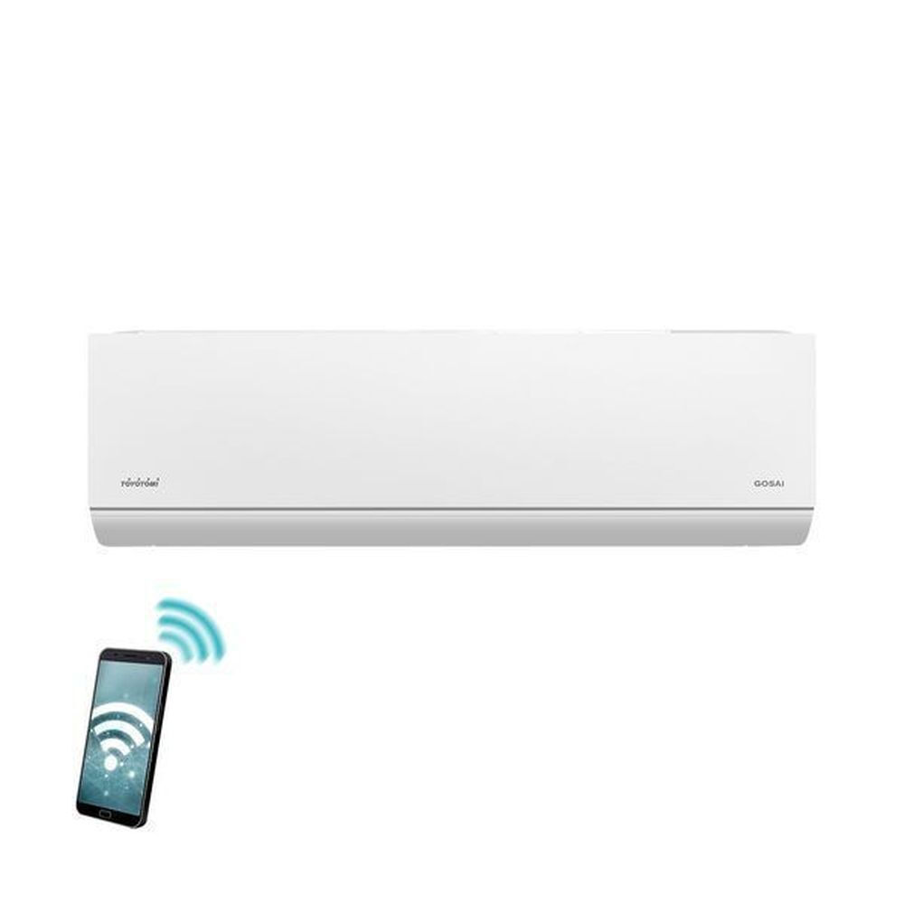 Toyotomi Gosai Inverter Air Conditioner 24000 BTU A+++/A++ with Ioniser and WiFi White