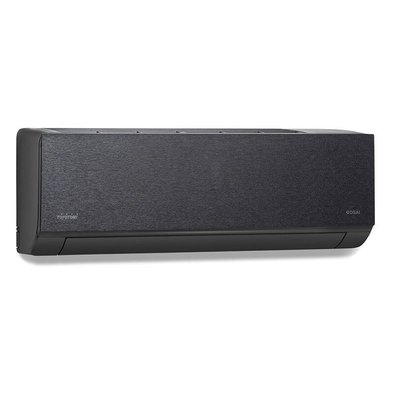 Toyotomi Gosai Inverter Air Conditioner 18000 BTU A+++/A++ with Ioniser and WiFi Shadow Black