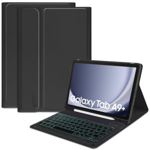 Smartcase Flip Cover with keyboard Black (Samsung Galaxy Tab A9 Plus (X210, X215, X216)