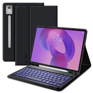 Tech-Protect Flip Cover with Keyboard (Lenovo Idea Tab Pro / Pro MT 12.7 TB-373) Black