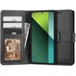 PREMIUM QUALITY WALLET XIAOMI REDMI NOTE 13 PRO 5G / POCO X6 5G BLACK