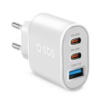 SBS 45W Travel Charge 2 type C PD45W + USB 2.1A