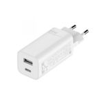 XIAOMI Mi 65W Gan Charger (TYPE A + TYPE C) White