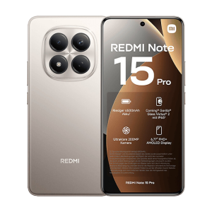 Xiaomi Redmi Note 15 Pro 5G Dual Sim 8GB RAM 256GB - Titanium