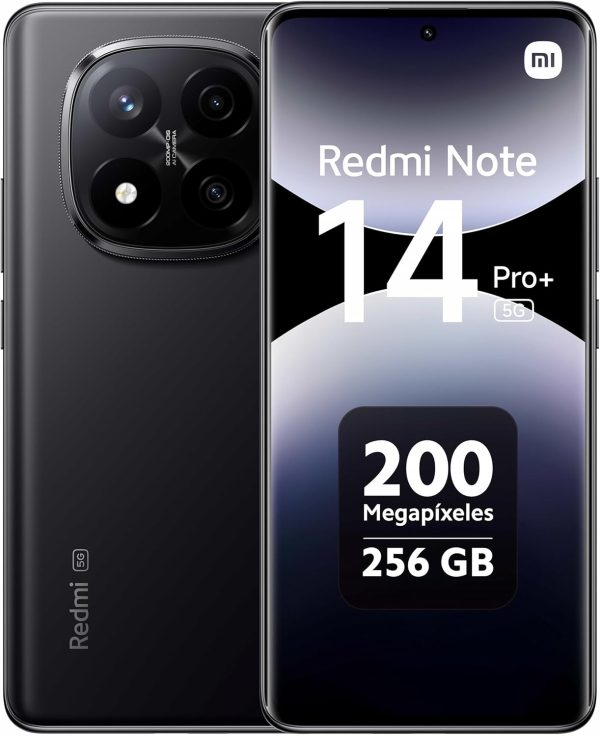 Xiaomi Redmi Note 14 Pro+ 5G Dual Sim 8GB RAM 256GB - Midnight Black