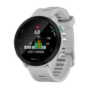 Garmin Forerunner 55 GPS 42mm Sport Watch - White