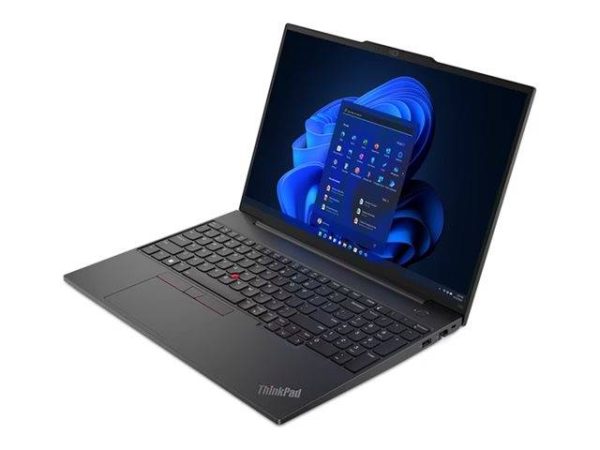 Lenovo LENOVO NOTEBOOK THINKPAD E16 G2, INTEL ULTRA 5 125U, 3.6GHz-4.3GHz/12MB, 12 CORES, 16GB, 512GB SSD M.2 2242 PCIe, INTEL GRAPHICS, 16' WUXGA 1920x1200, IPS 300NITS, ANTGL, LAN, WIFI6E, USB, USB-C, USB4, HDMI, WIN 11 PRO, 3YW, BLACK