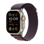 Watch Apple Watch Ultra 2 LTE 49mm Titanium Case with Trail Loop S/M - Blue/Black