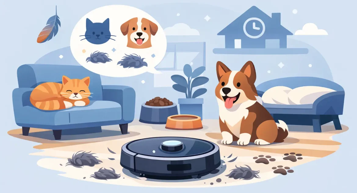 Best Robot Vacuum for Pet Hair for Busy Homes
