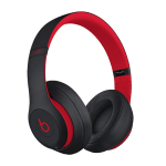 Beats Studio 3 Wireless Bluetooth Headphones (Over Ear) Defiant Black/Red - Decade Collection