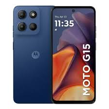 Motorola Moto G15 4G Dual Sim 8GB RAM 128GB - Dark Blue