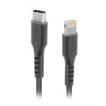 SBS Lightning - Type-C cable for data and charging black