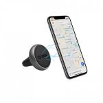 SBS Mid Round magnetic holder for the car, with clip