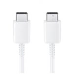USB-C to USB-C Cable Samsung EP-DA705BWE, 25W, 3A, 1m, White GP-TOU021RFBWW