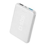 Powerbank SBS Fast Charge 5.000 mAh 2.1A (TEBB5000POCW) White