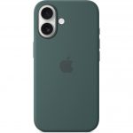Silicone Case with MagSafe for Apple iPhone 16, Lake Green MYY83ZM/A