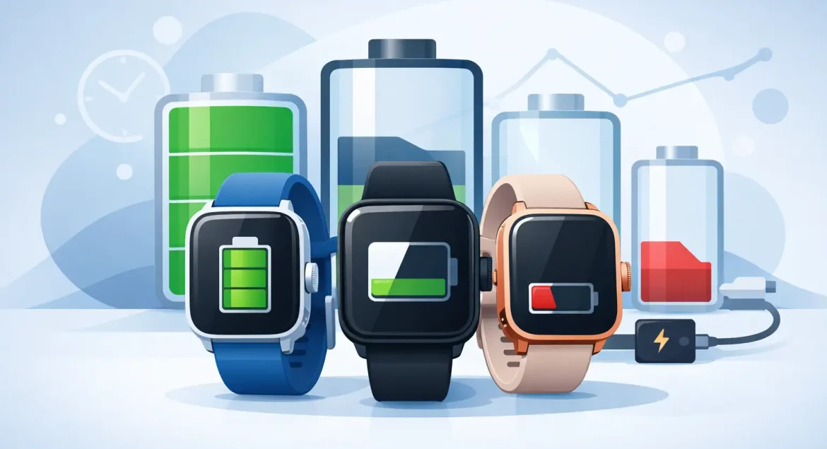 Smartwatch Battery Life Comparison Guide