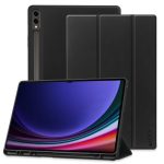Tech-Protect SmartCase Pen Flip Cover Synthetic Leather with Keyboard English US Black (Galaxy Tab S9 FE+)