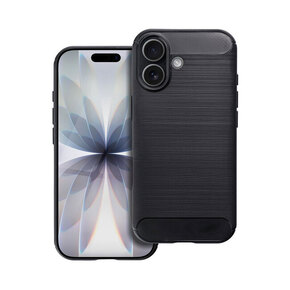 BACK CASE CARBON FLEXI IPHONE 17 black